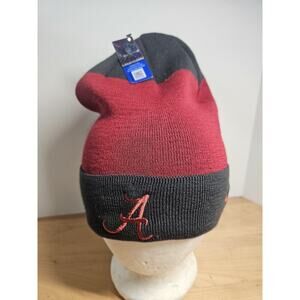 Alabama Crimson Tide Red and Gray Beanie